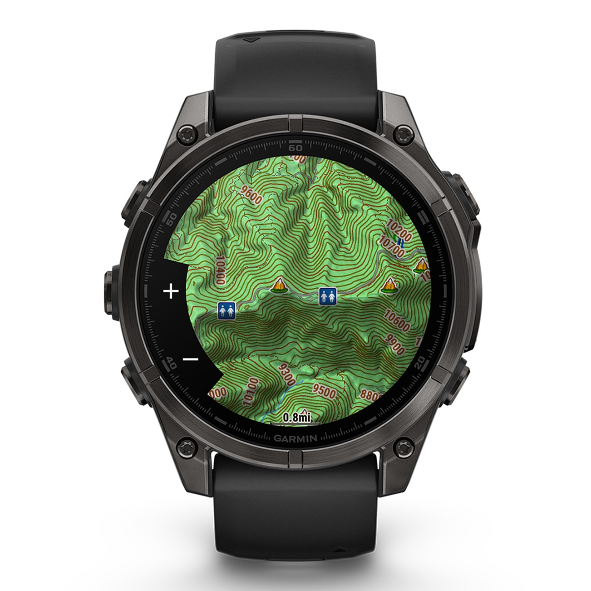 Garmin - Reloj Smartwatch fenix 8 47mm Zafiro Amoled, DLC Garmin.