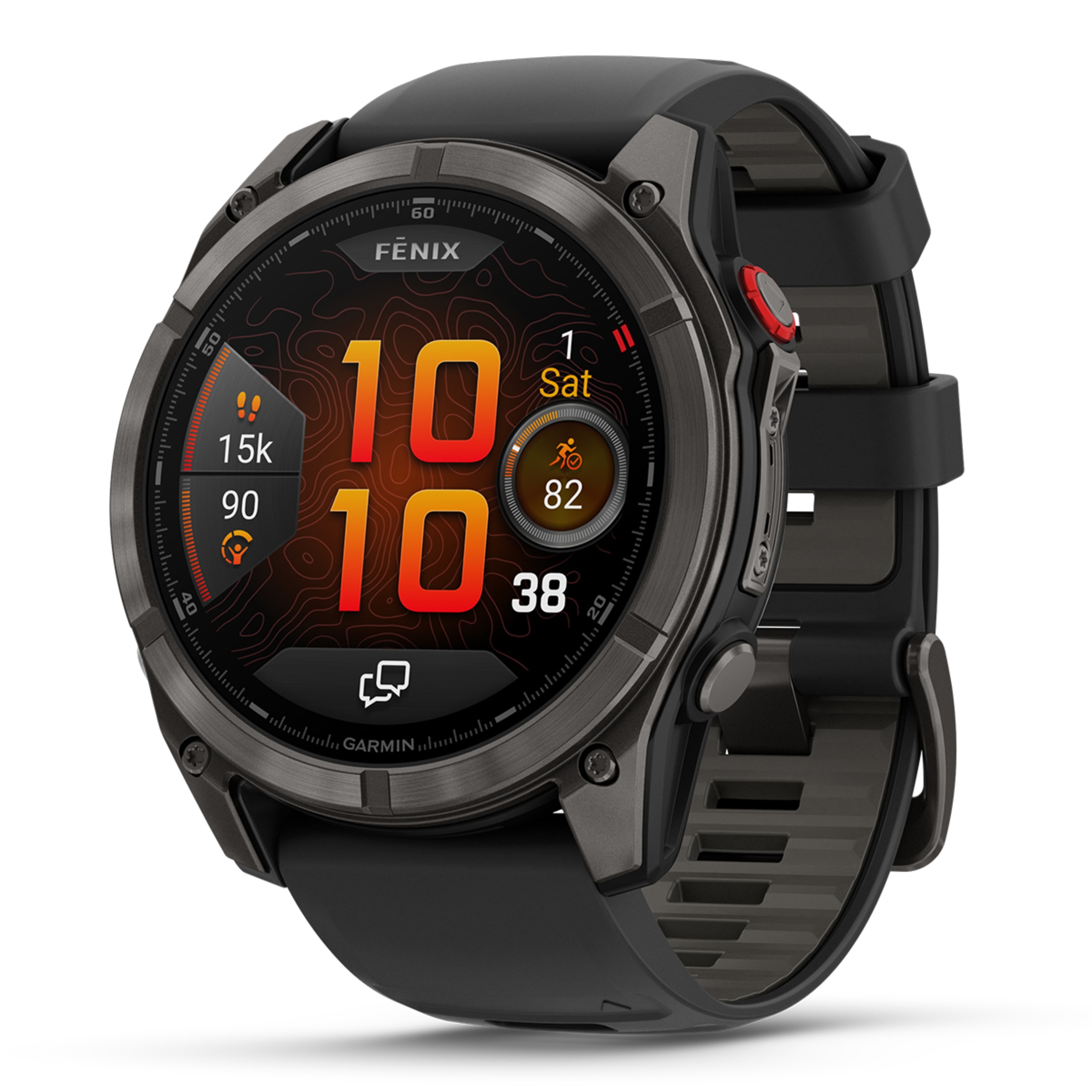 Garmin - Reloj Smartwatch Fenix 8 Pro LTE 51mm Zafiro Amoled Garmin.