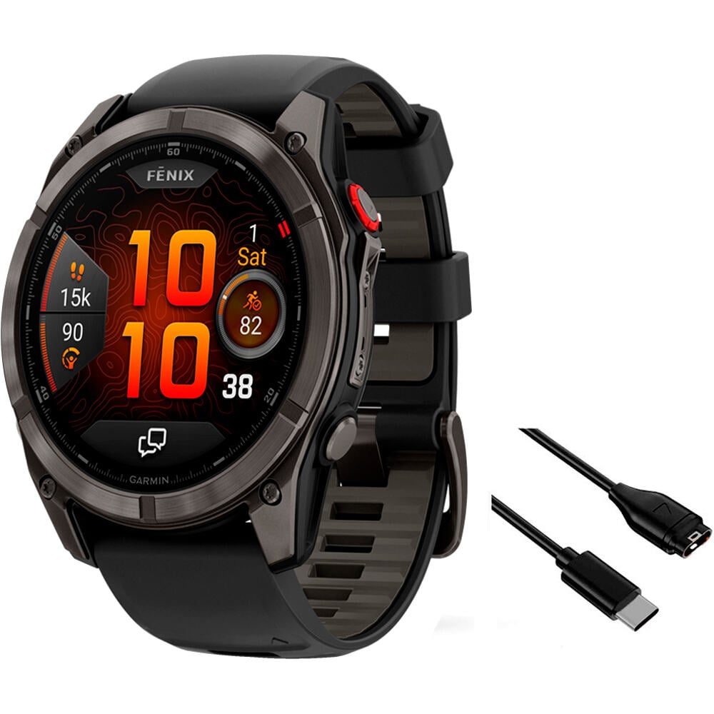Garmin fenix 8 pro 51mm amoled pulsómetros con gps