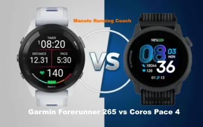 Comparativa Garmin Forerunner 265 vs Coros Pace 4