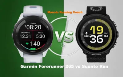 Comparativa Garmin Forerunner 265 vs Suunto Run