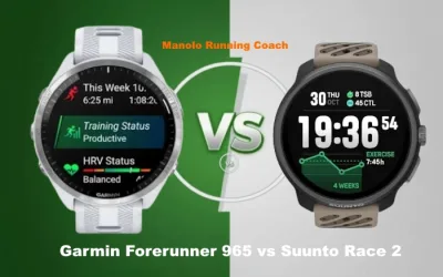 Comparativa Garmin Forerunner 965 vs Suunto Race 2
