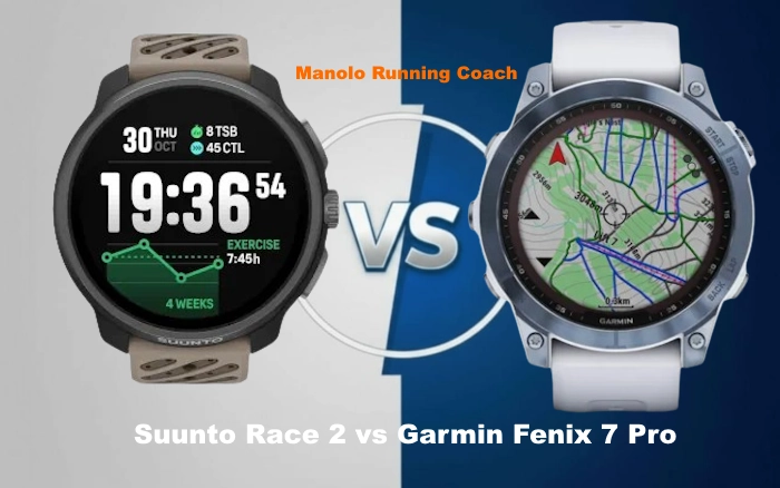 Comparativa Garmin Fenix 7 Pro vs Suunto Race 2