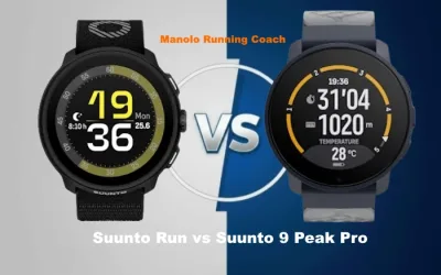 Comparativa Suunto 9 Peak Pro vs Suunto Run