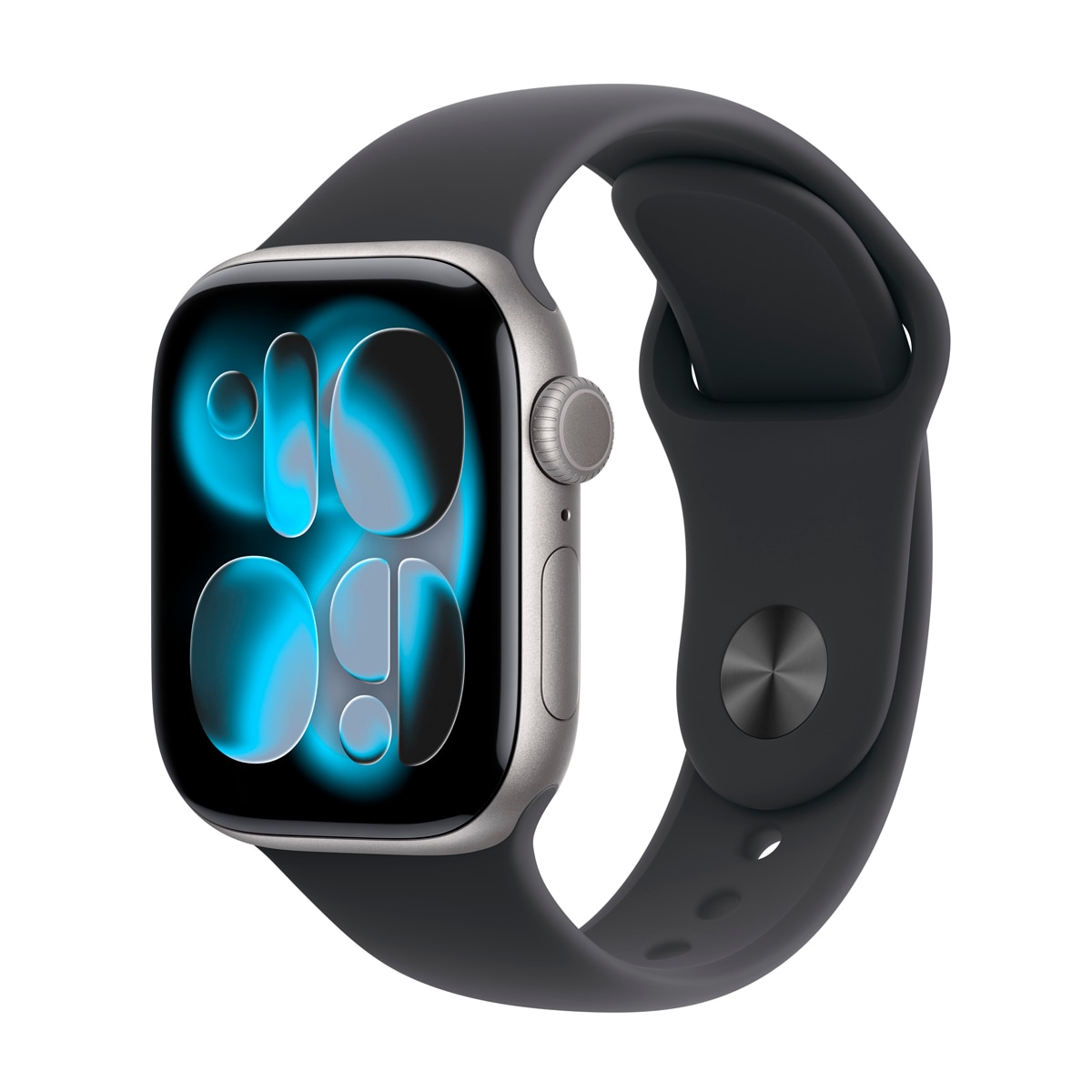 Apple - Apple Watch Series 11 GPS + Cellular 42mm Aluminio gris espacial con Correa Deportiva Negro (M/L).