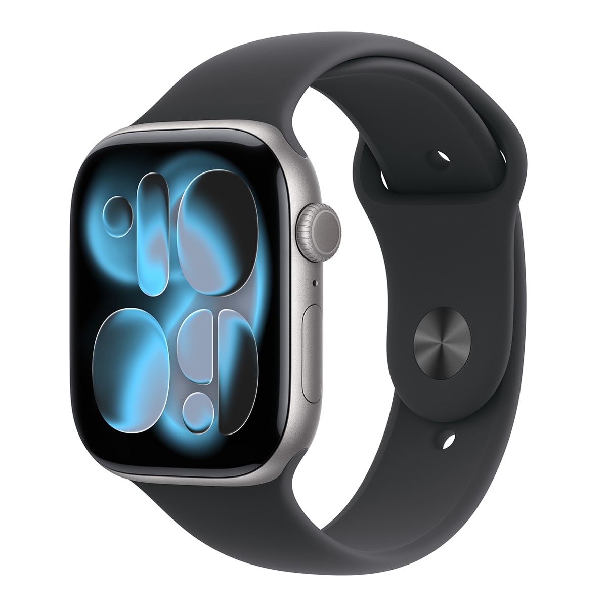 Apple - Apple Watch Series 11 GPS + Cellular 46mm Aluminio gris espacial con Correa Deportiva Negro (M/L).