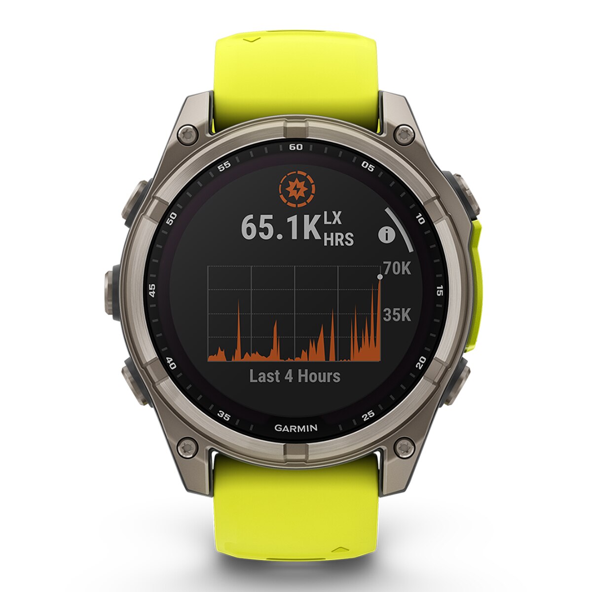 Garmin - Reloj Deportivo fenix 8 47mm Zafiro Solar, Titanio Garmin (Reacondicionado Grado A).