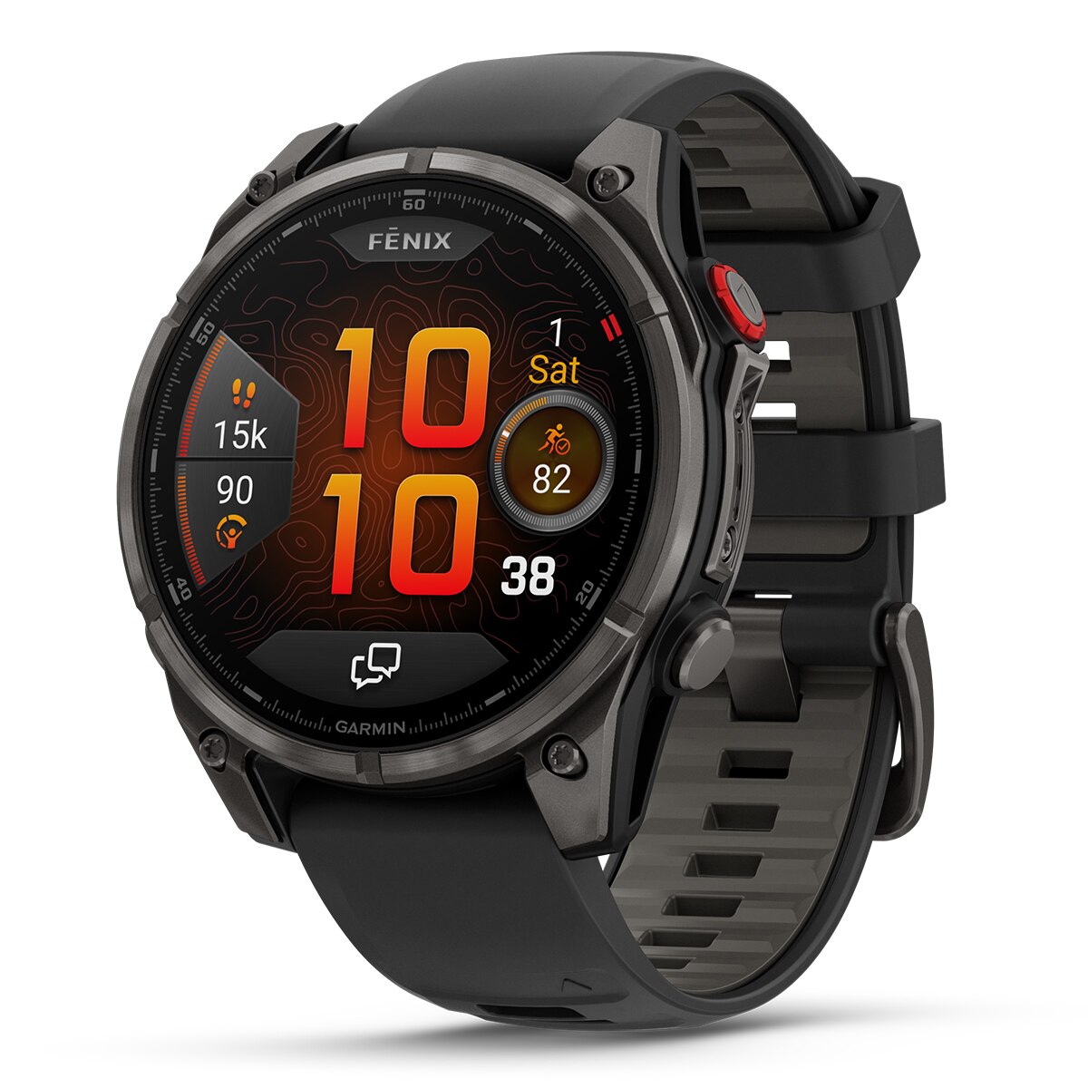 Garmin - Reloj Smartwatch Fenix 8 Pro LTE 47mm Zafiro Amoled Garmin (Reacondicionado A estrenar).