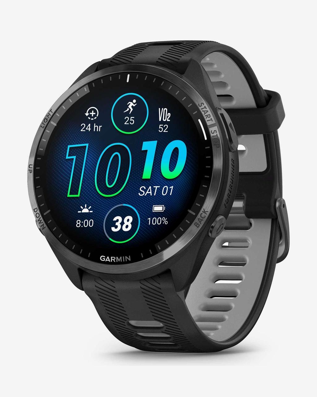 Garmin Forerunner 965 negro correa negro gris