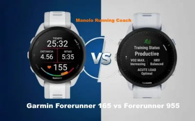 Comparamos Garmin Forerunner 165 vs Garmin Forerunner 955
