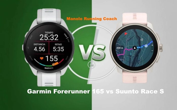 Garmin Forerunner 165 vs Suunto Race S