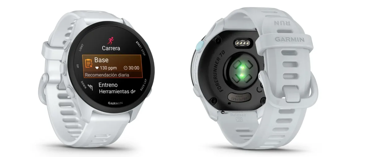 Garmin Forerunner 70 caracteristicas