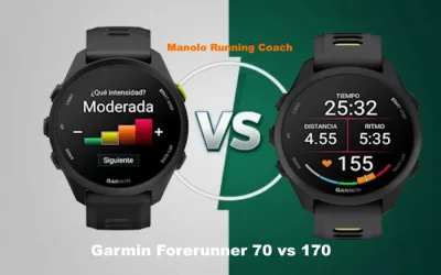 Comparamos Garmin Forerunner 70 vs Garmin Forerunner 170: Hermanos de Gama, Vocaciones Distintas
