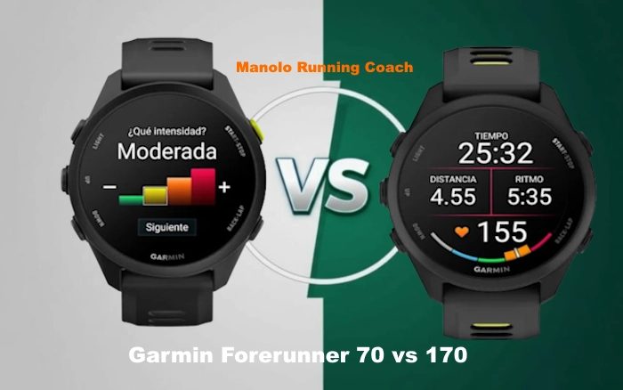 Comparamos Garmin Forerunner 70 vs Garmin Forerunner 170: Hermanos de Gama, Vocaciones Distintas