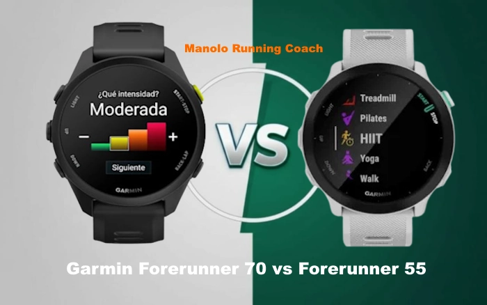 Comparamos Garmin Forerunner 70 vs Forerunner 55: ¿Renovación Total o Clásico Accesible?