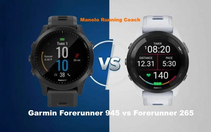Camparamos Garmin Forerunner 945 vs Forerunner 265