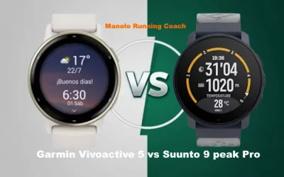 Comparamos Suunto 9 Peak Pro vs Garmin Vivoactive 5