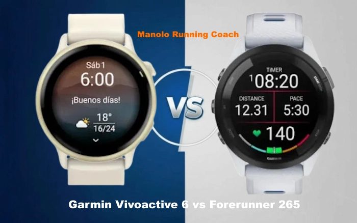 Comparamos Garmin Forerunner 265 vs Vivoactive 6