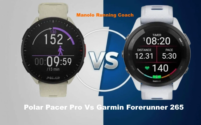Comparativa Polar Pacer Pro vs Garmin Forerunner 265