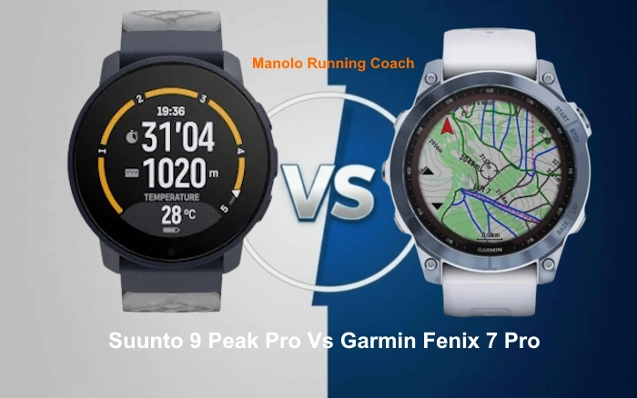 Comparamos Suunto 9 Peak Pro vs Garmin Fenix 7 Pro