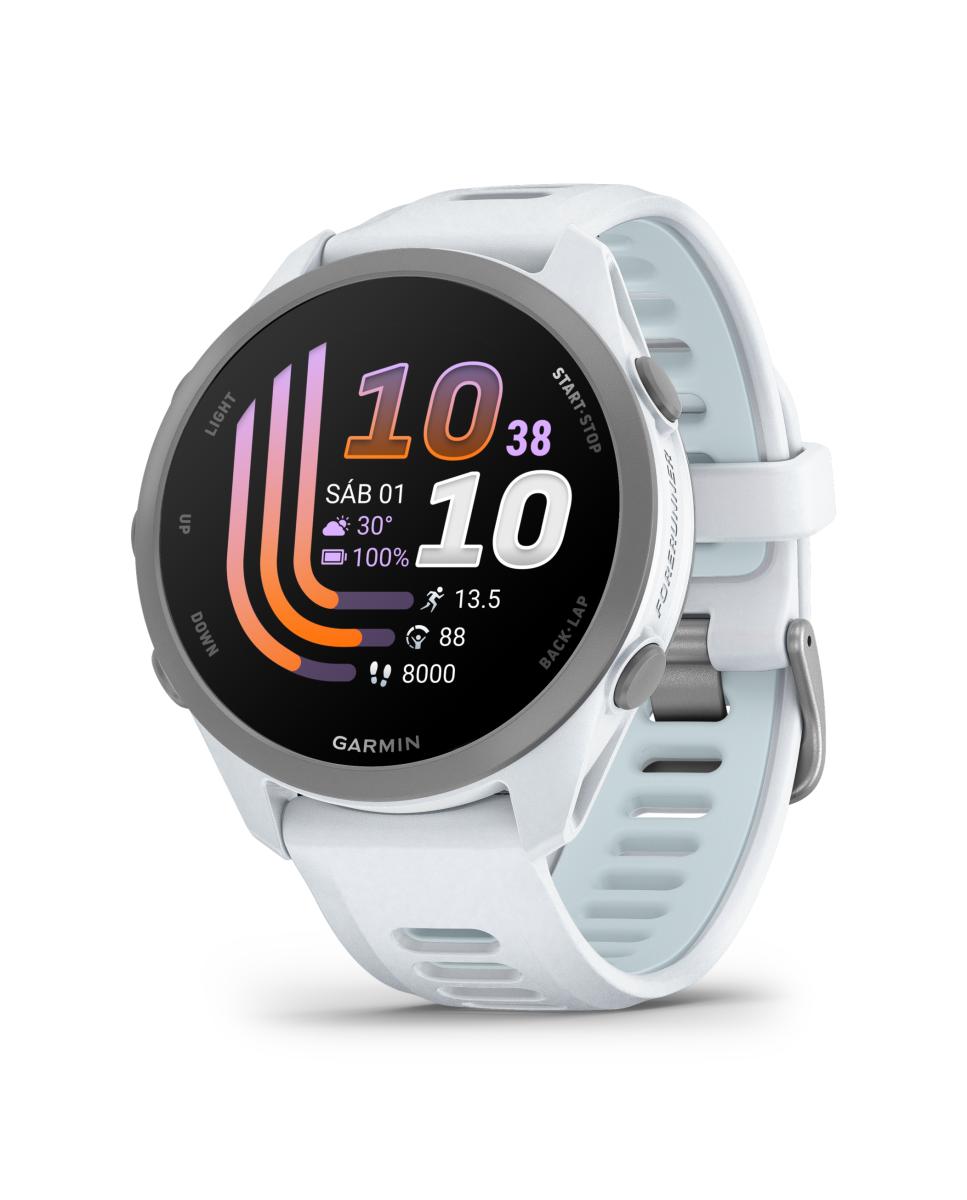 Garmin - Reloj Smartwatch Forerunner 170 Music, Blanco Garmin.