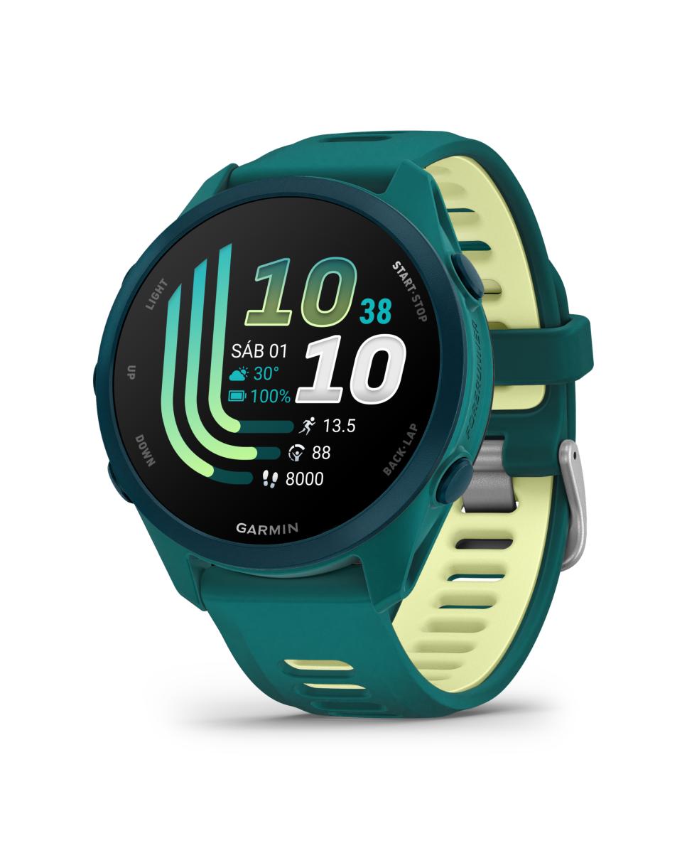 Garmin - Reloj Smartwatch Forerunner 170 Music Verde azulado Garmin.