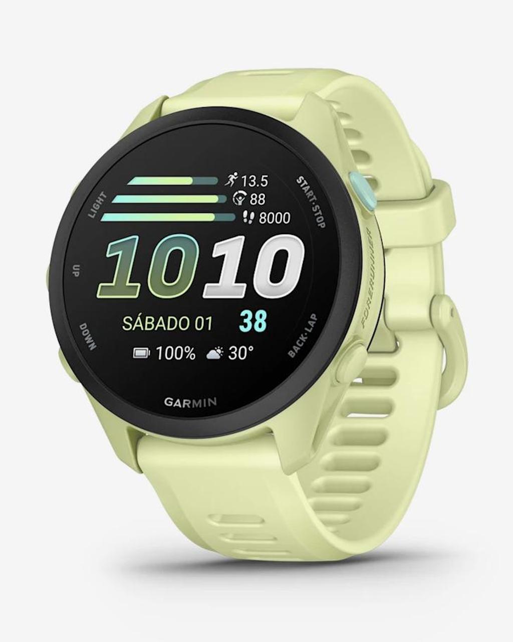 Garmin Forerunner 70 negro correa amarillo citra