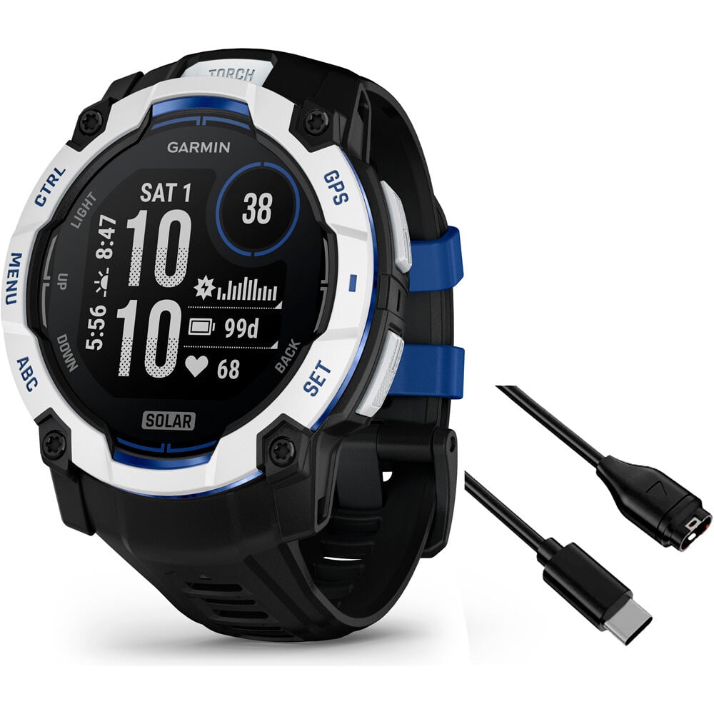 Garmin instinct 3 50 mm solar supernova pulsómetros con gps