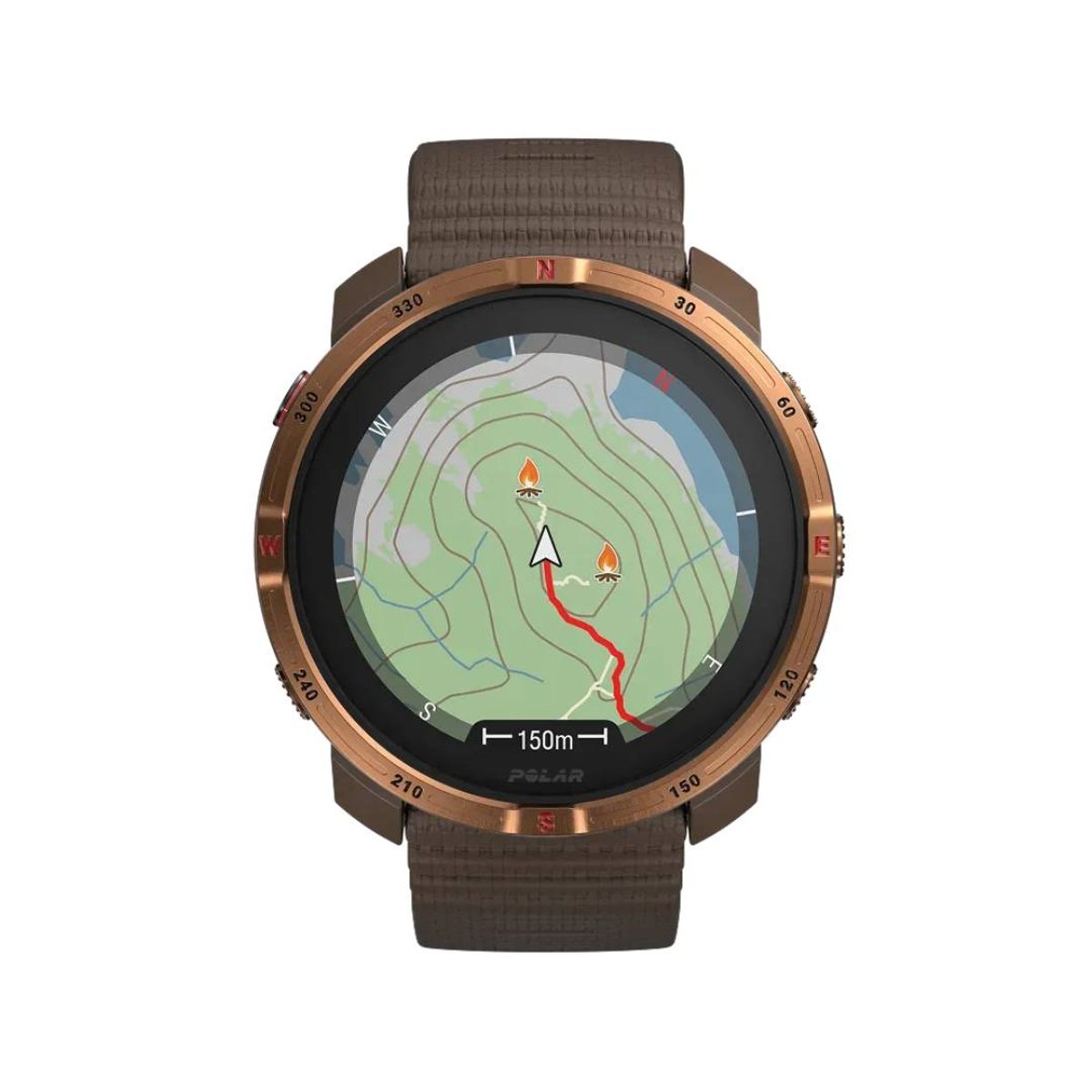 Reloj Polar Grit X2 Marrón