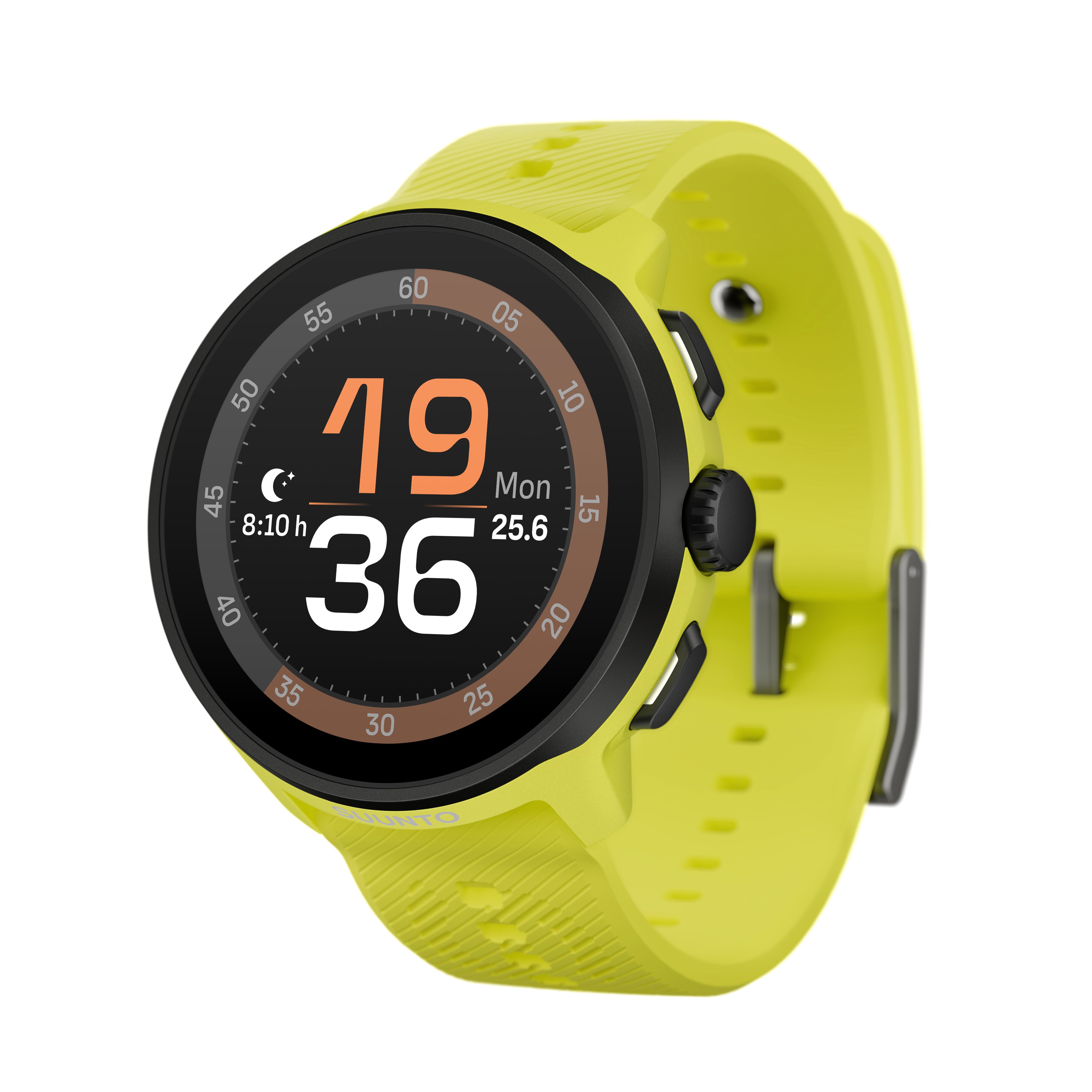 Suunto - Reloj deportivo Suunto run con correa de silicona.