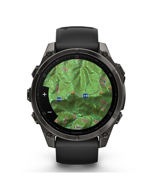 Garmin - Reloj Smartwatch fenix 8 47mm Zafiro Amoled, DLC Garmin.