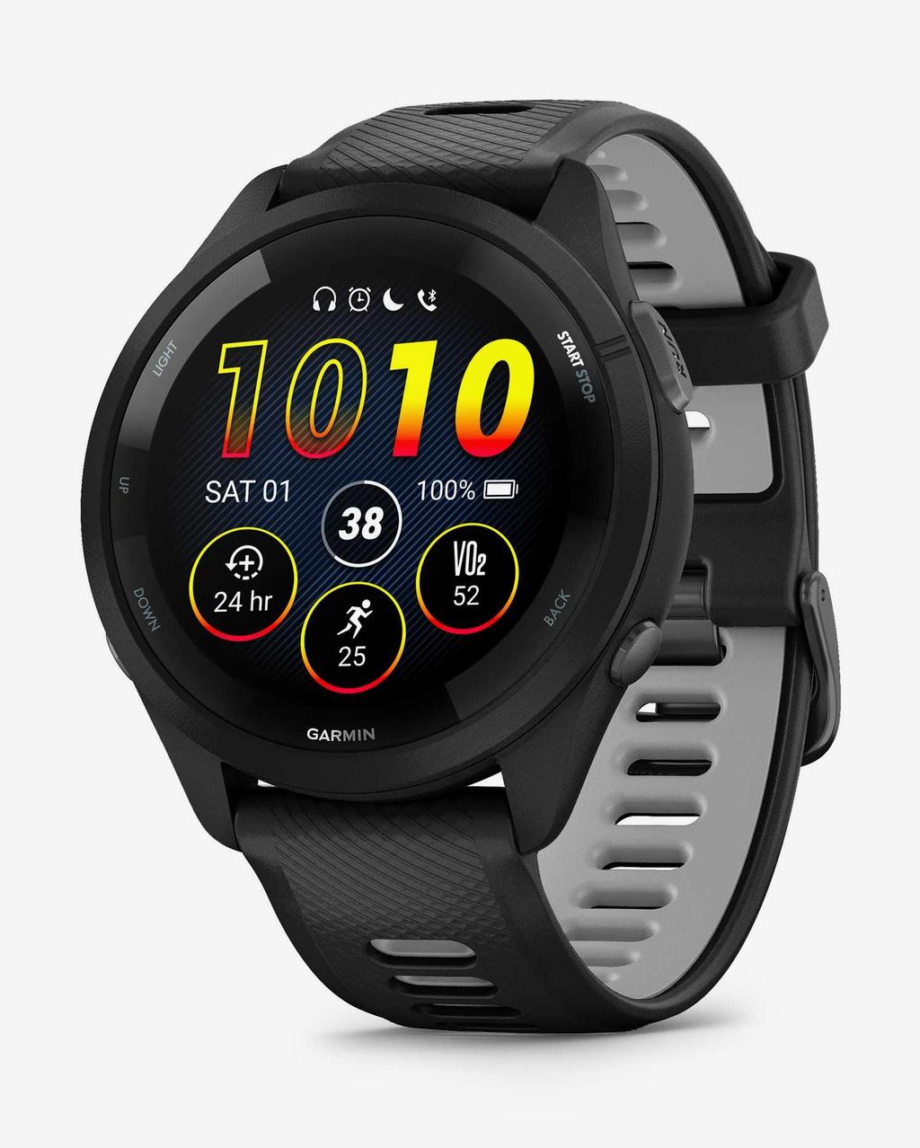 Garmin Forerunner 265 negro correa negro gris