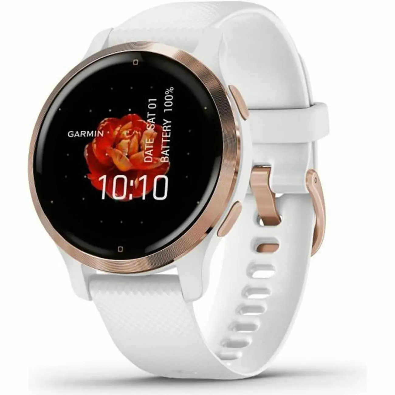 Reloj inteligente con pulsera de silicona Garmin Venu 2 S 40 mm
