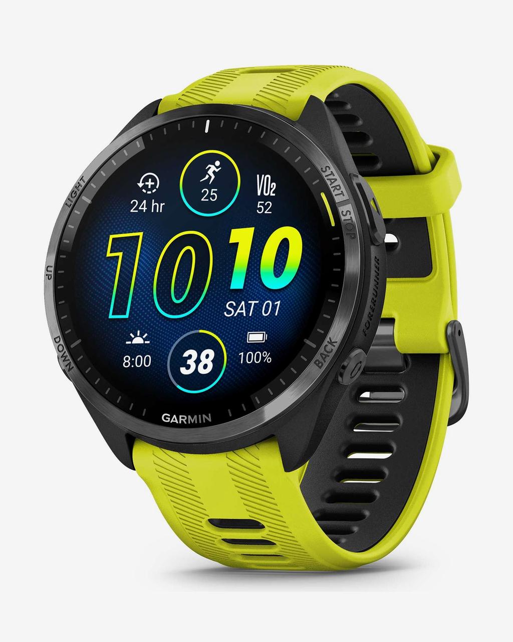 Garmin Forerunner 965 negro correa amarillo negro