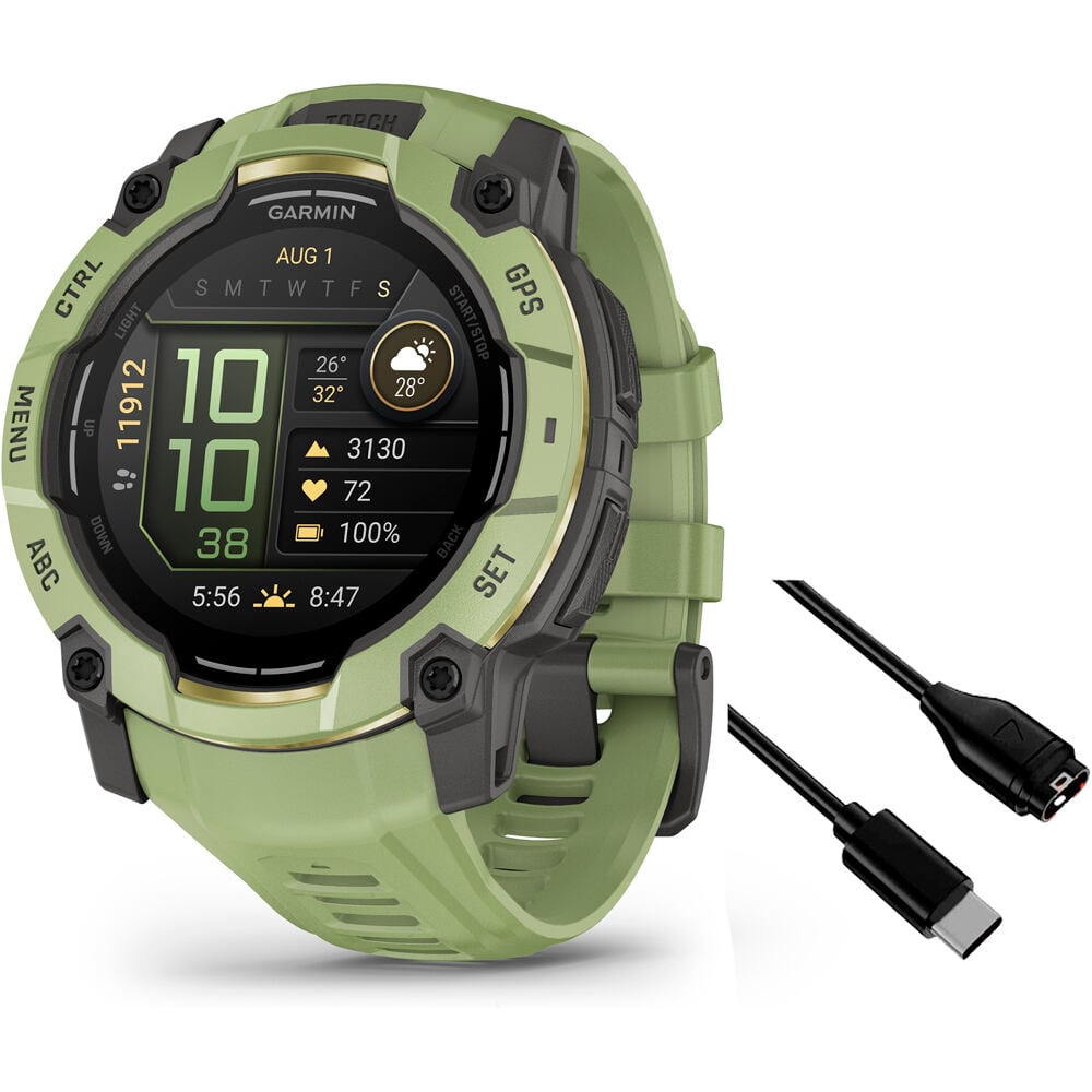 Garmin instinct 3 50 mm amoled pulsómetros con gps