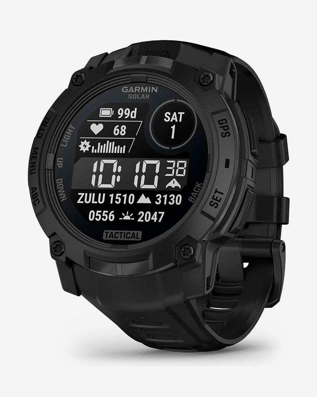 Garmin Instinct 3 Solar 50 mm Tactical Edition negro correa negro