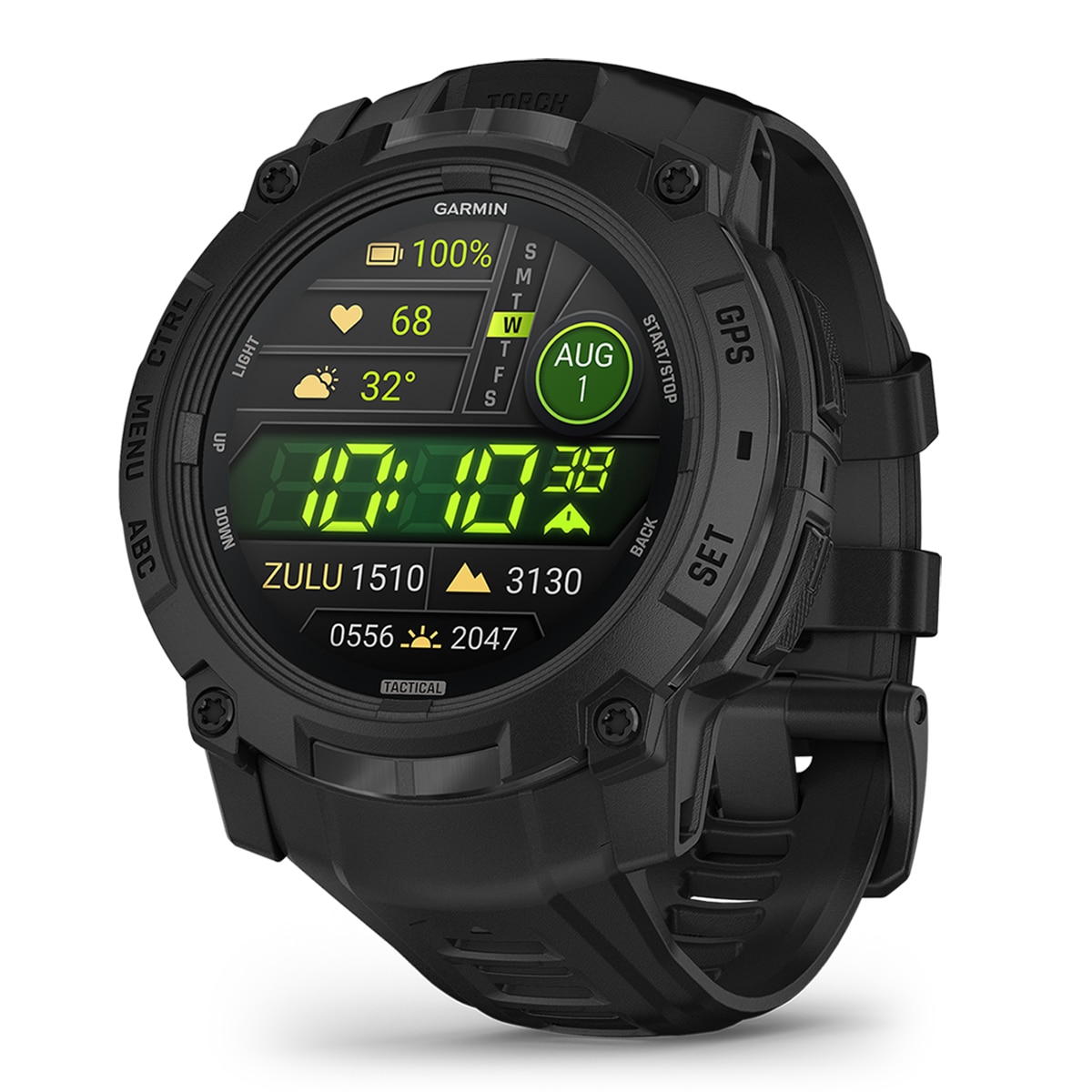 Garmin - Reloj Smartwatch unisex Instinct 3 - 50 mm, AMOLED, Tactical Edition Garmin.