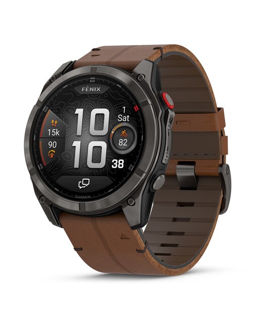 Garmin - Reloj Smartwatch Fenix 8 Pro LTE 51mm Zafiro Amoled correa de piel Garmin.