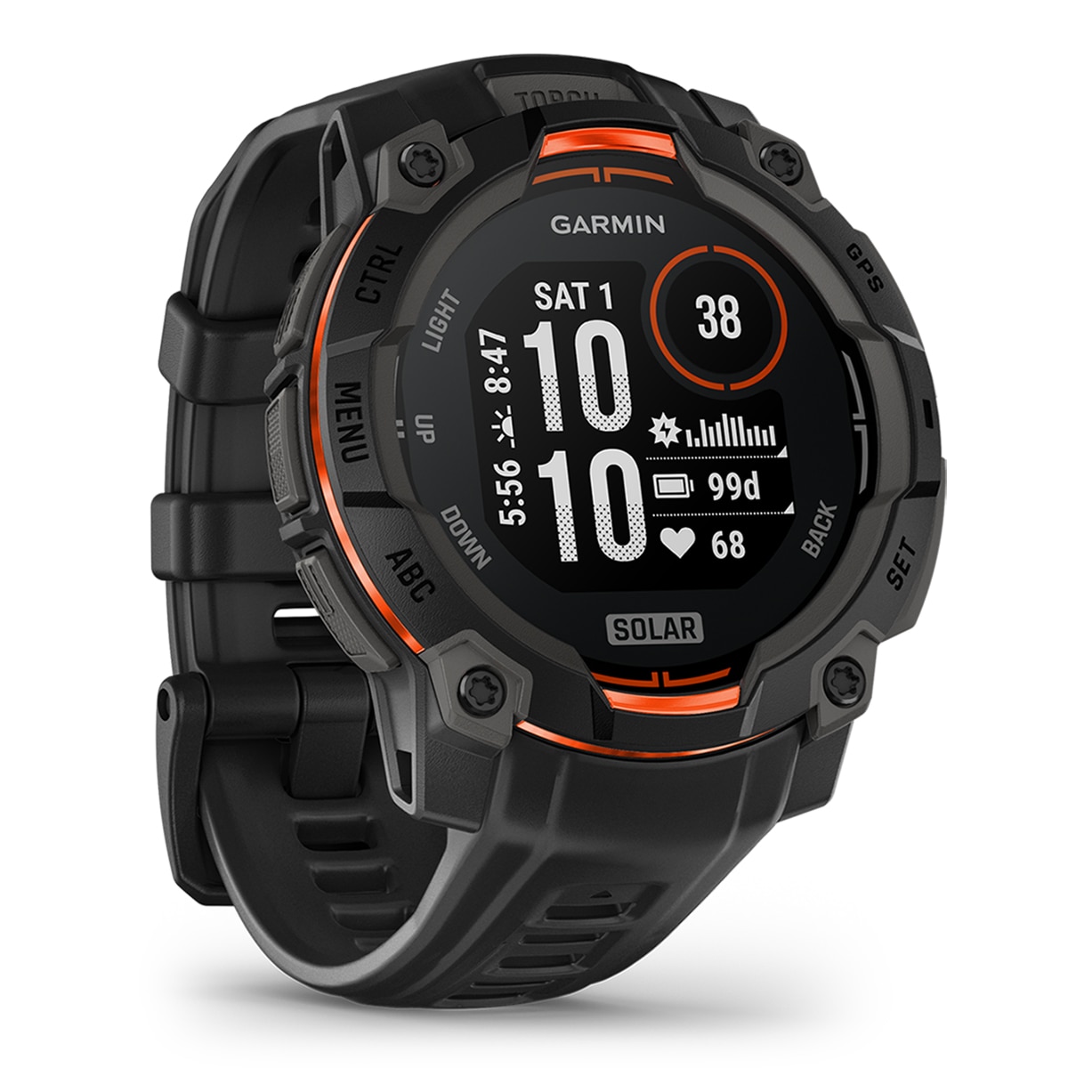 Garmin - Smartwatch GPS INSTINCT 3 SOLAR 45MM Garmin.